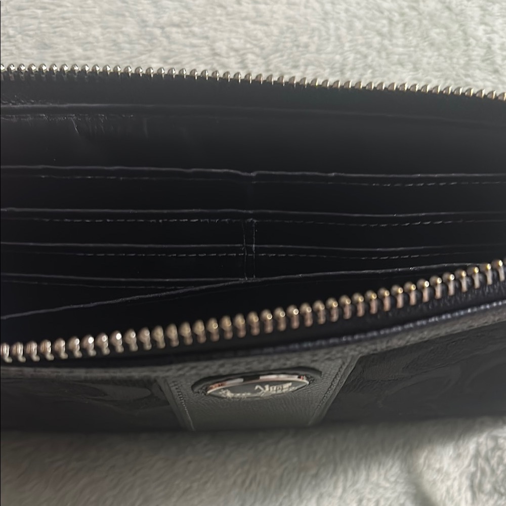 Coach Black Wristlet Clutch - Picture 5 of 7